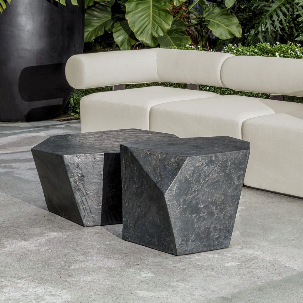 Bolster Back Outdoor Sofa, Armless
