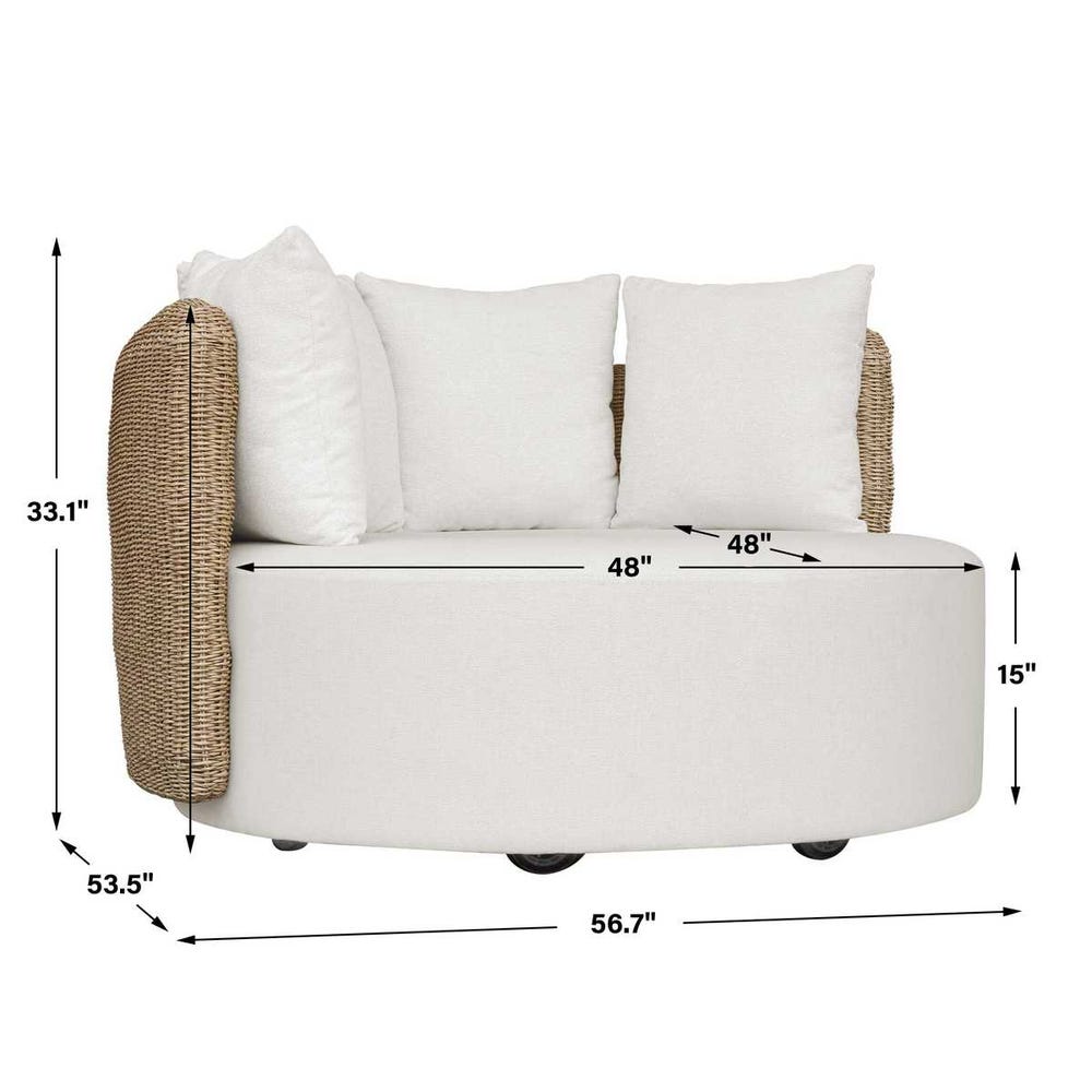 Sunset Outdoor Swivel Day Bed