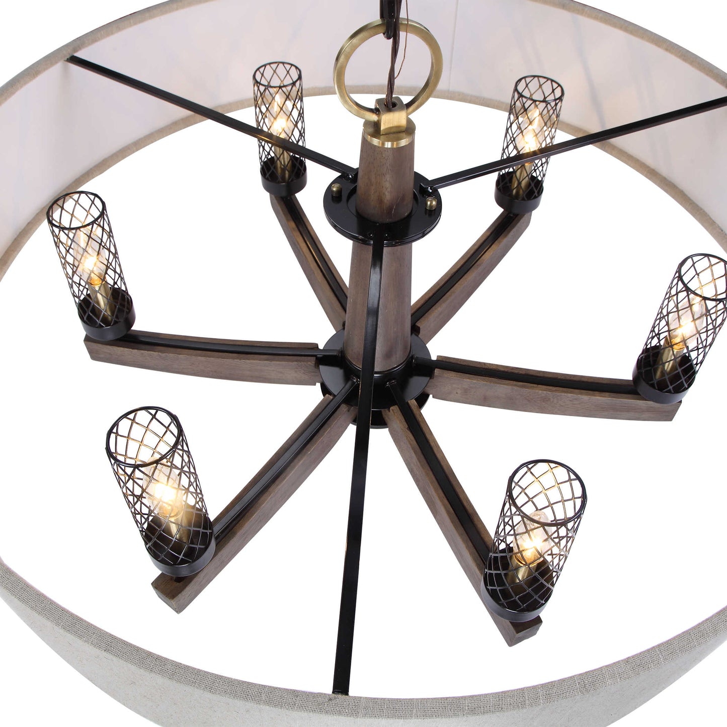 Woodall, 6 Lt Chandelier
