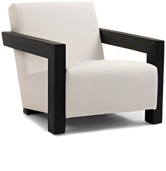 Ward Linen Textured Fabric Accent Chair