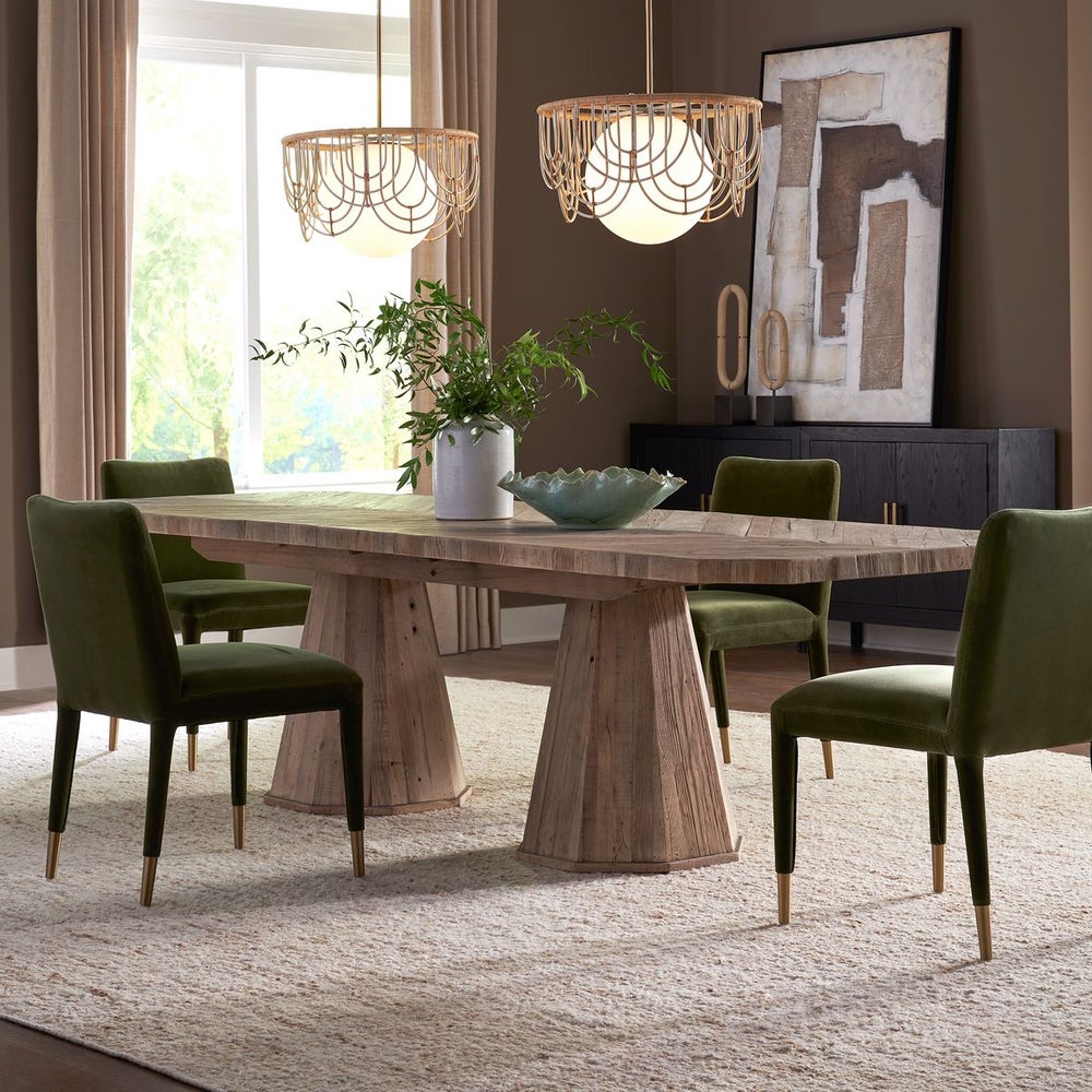 Caledon Dining Table, 2 CARTONS