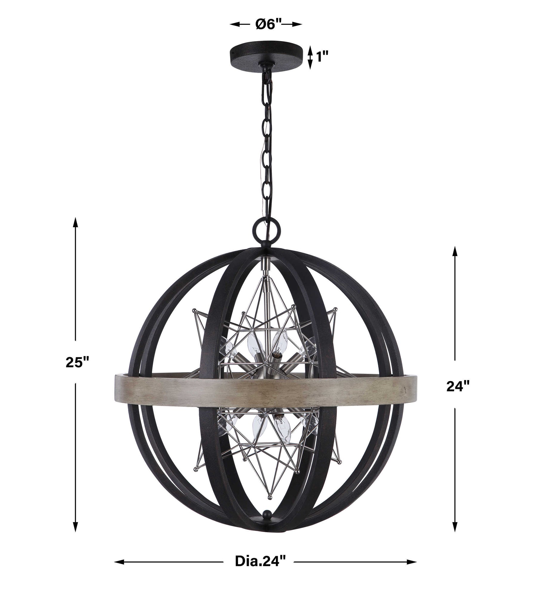 Polaris, 8 Lt Pendant