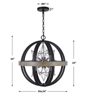 Polaris, 8 Lt Pendant