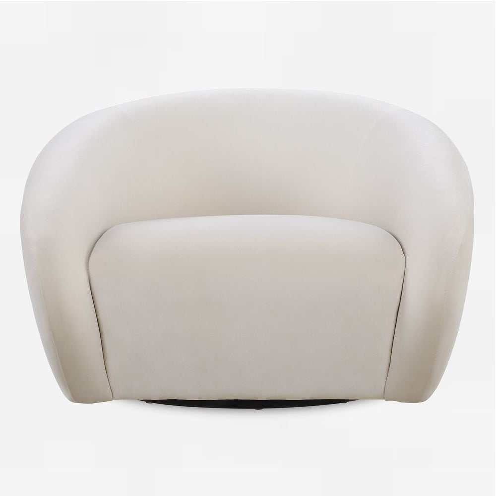 DeSoto Swivel Chair, Cream