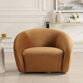 DeSoto Swivel Chair, Hazelnut