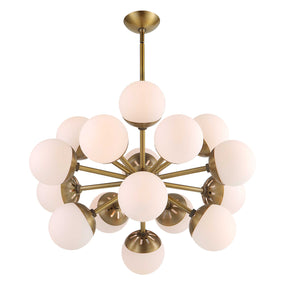 Droplet, 16 Lt Chandelier