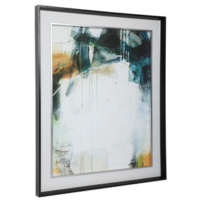 SAPPHIRE VISTA FRAMED PRINT