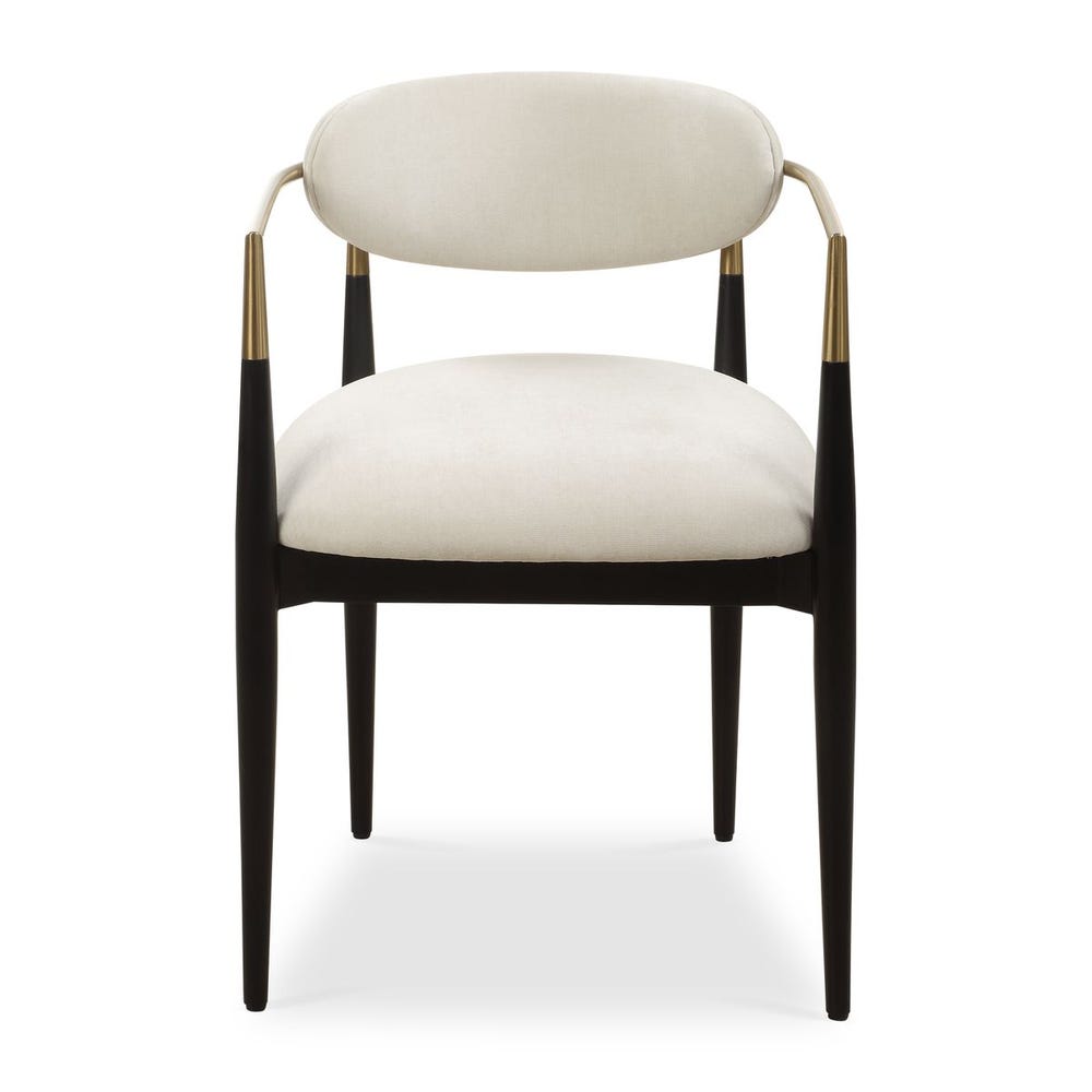 Moxie Dining Arm Chair, Black(SOLD IN SET OF 2)