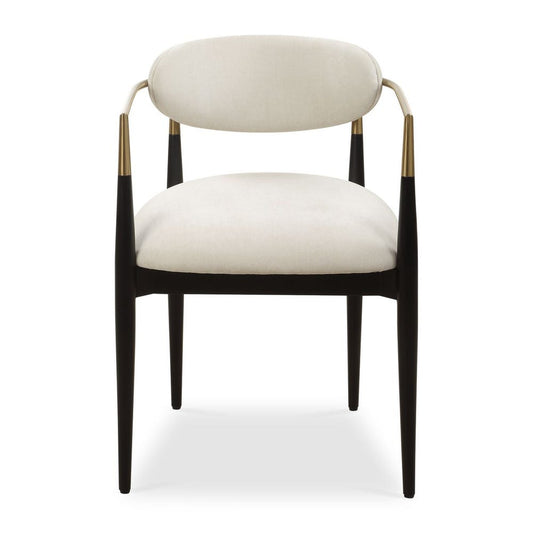 Moxie Dining Arm Chair, Black(SOLD IN SET OF 2)