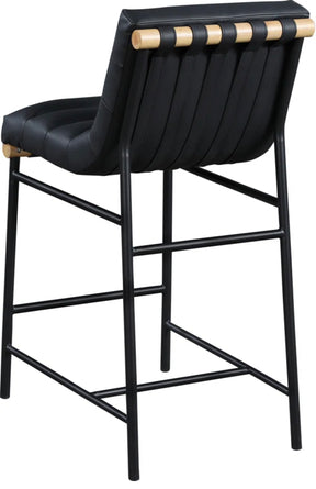 Burke Vegan Leather Counter Stool Sold as a Set of 2-Priced Individually