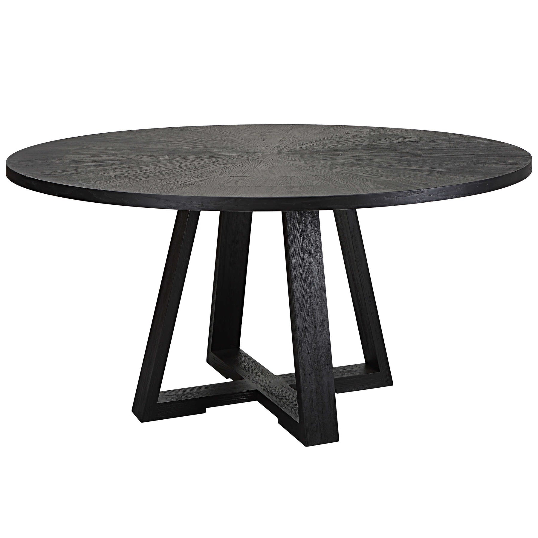 GIDRAN DINING TABLE, BLACK,